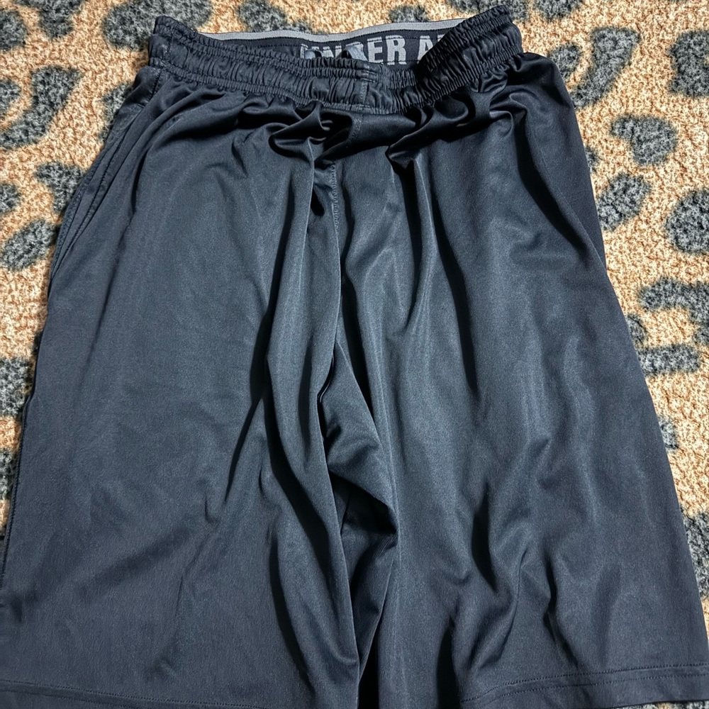 Black Men's Athletic Shorts